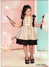 Yellow Arya Khadi Cotton Stylish Designer Kids Wear Z-1203